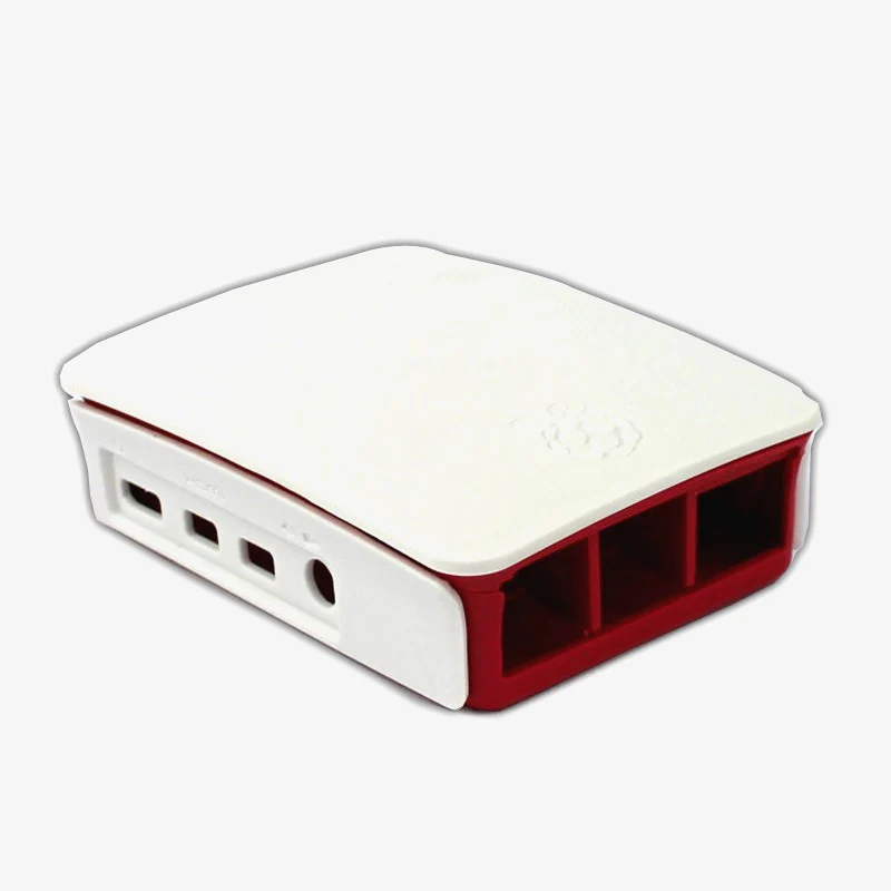 Raspberry Pi 4 Case Enclosure Red & White