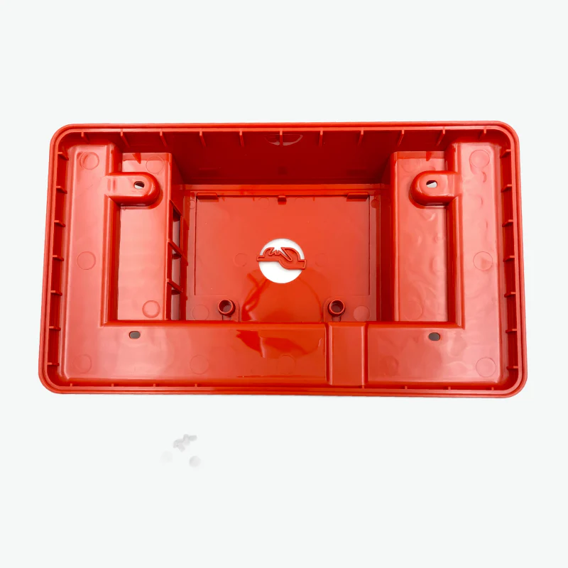 Raspberry Pi 4 Model B 7 inch Touchscreen Display Case - ABS Red - Image 3