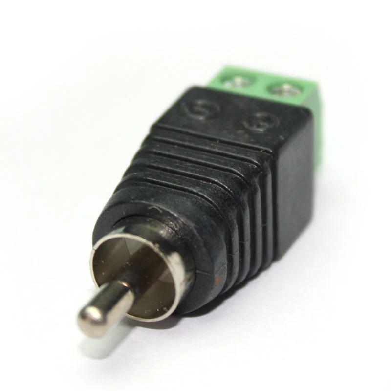 RCA Male Plug AV Adapter with Screw Terminal - Image 3
