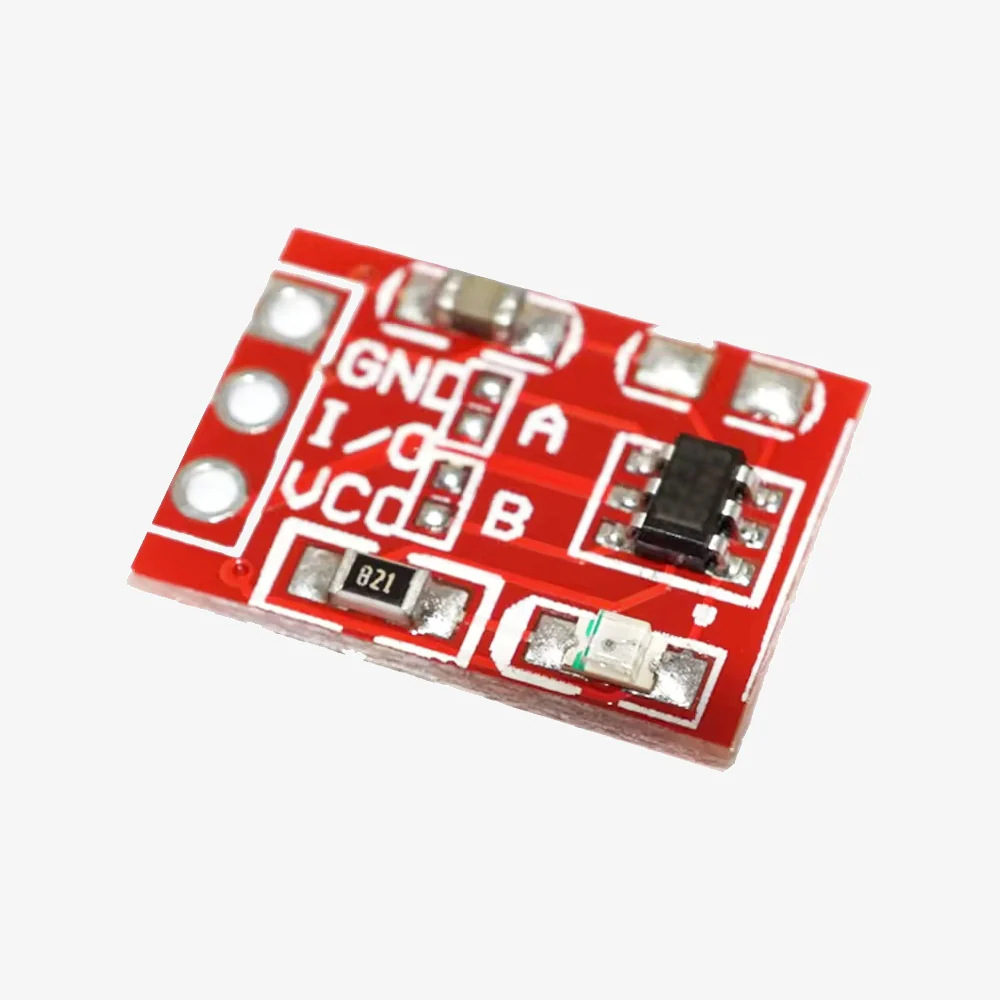 RED TTP223 1 Channel Capacitive Touch Sensor Module