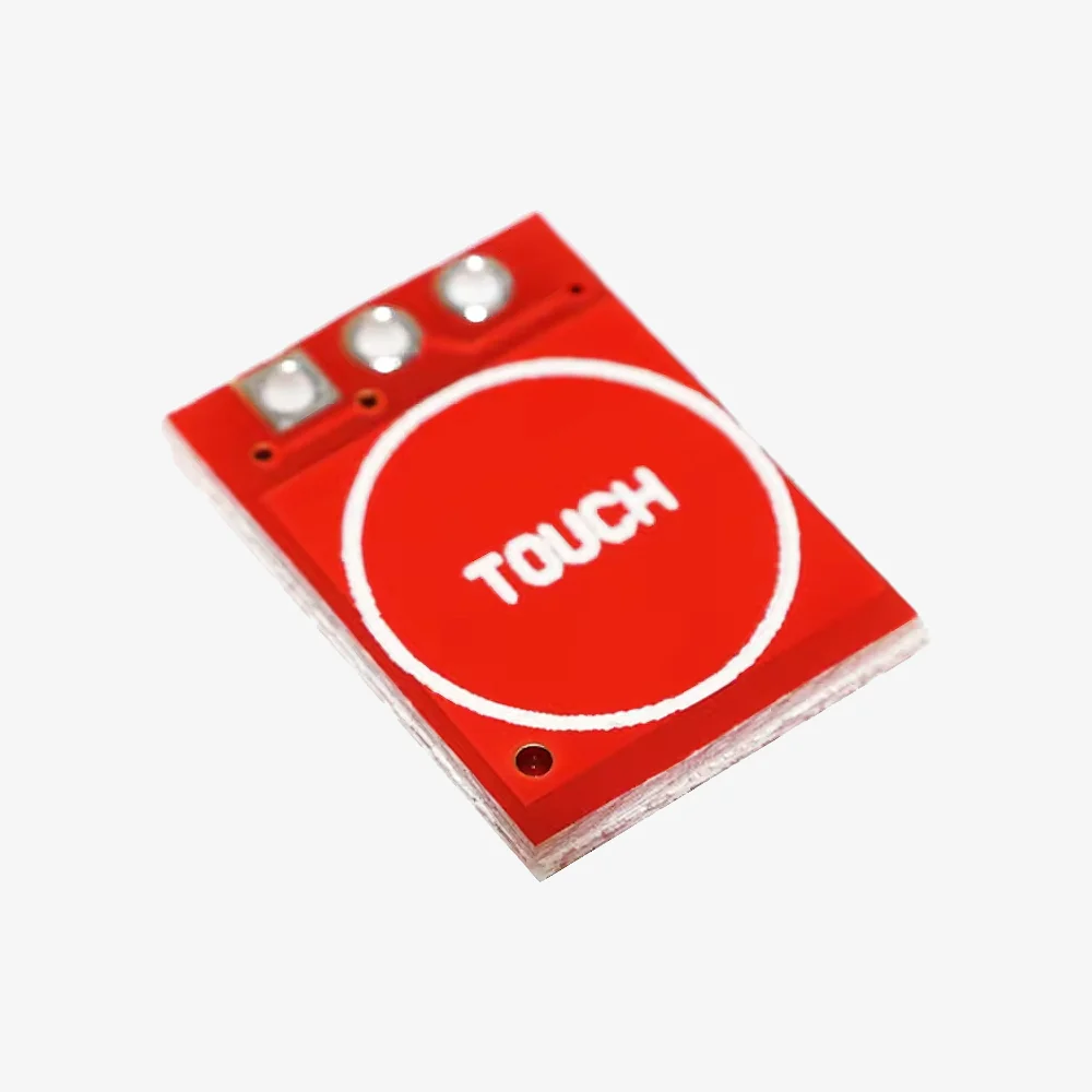RED TTP223 1 Channel Capacitive Touch Sensor Module - Image 2