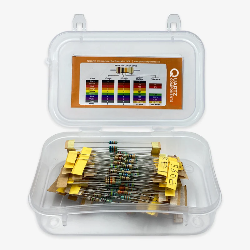 Resistor Combo Kit (30 values, 5 each - 150 resistors) - Image 2