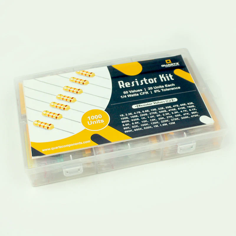 Resistor Mega Combo Kit (50 values, 20 each - 1000 resistors) - Image 2