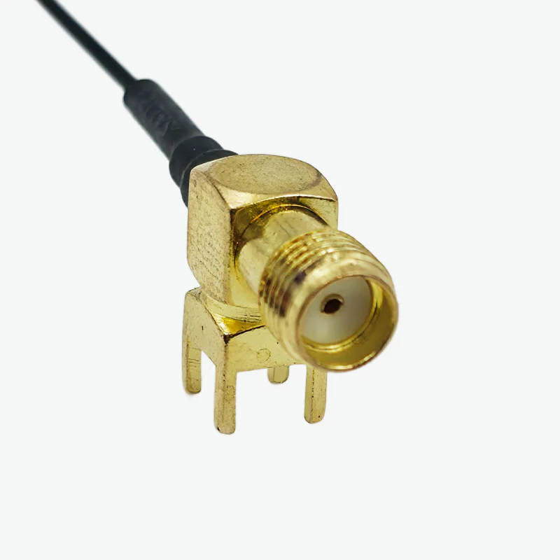 AntennaHome AHCG.102 RF 6GHz 1.13mm Female SMA-B to IPX Cable Assembly - 12 cm - Image 2