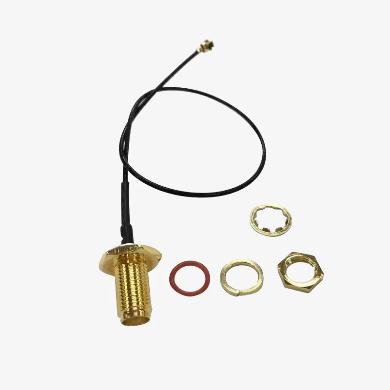 RG81 IPX to SMA Female RF Cable - 25cm - Image 2