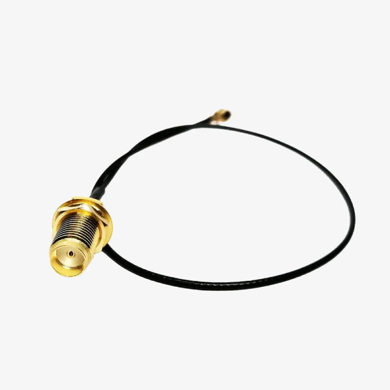 RG81 IPX to SMA Female RF Cable - 25cm - Image 3