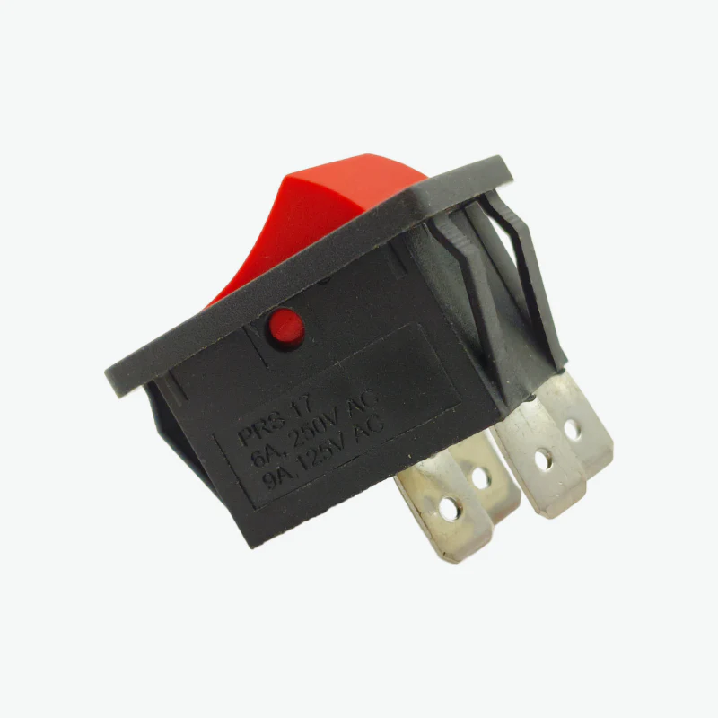 4 Pin DPST Rocker Switch - 6A 250V AC - Image 2