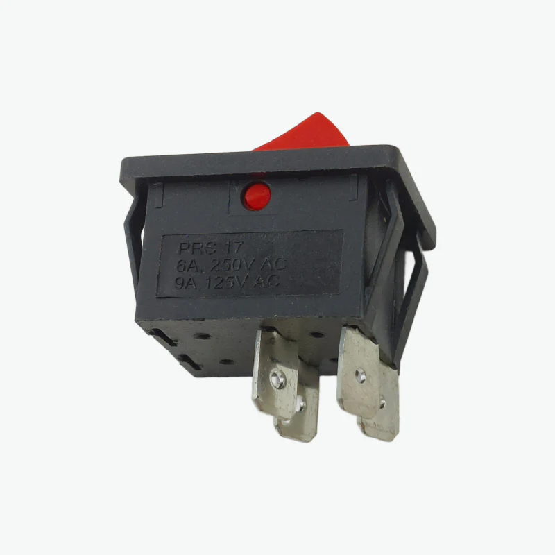 4 Pin DPST Rocker Switch - 6A 250V AC - Image 3