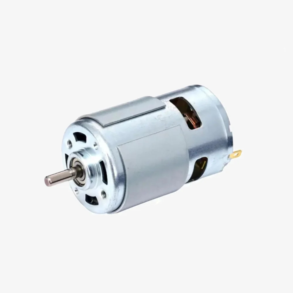 D Shaft RS-775 DC Motor with Ball Bearing - 12V to 24V - High Torque - Image 2