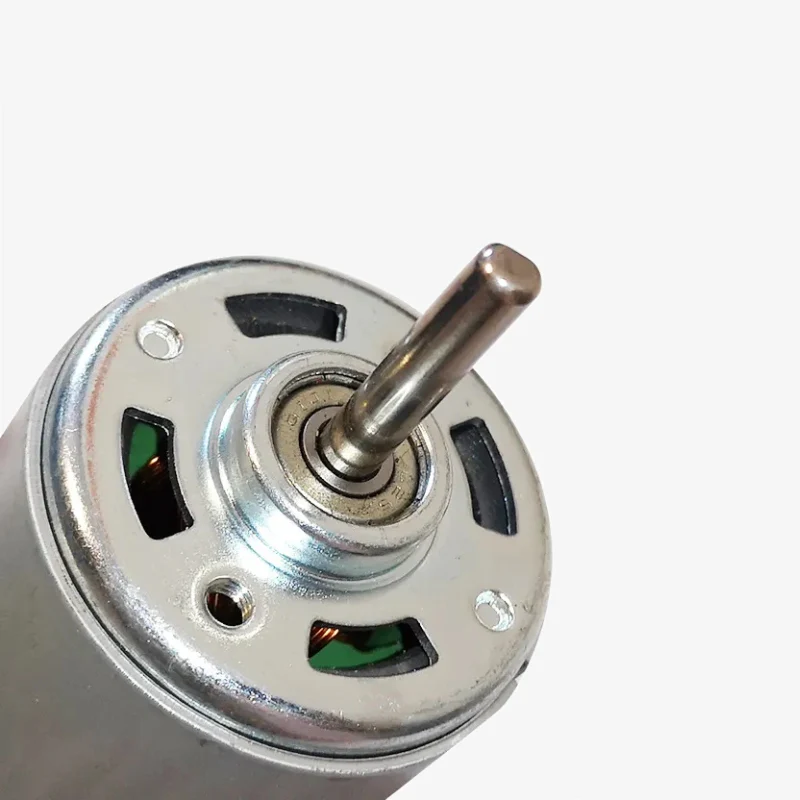 RS-775 DC Motor with Ball Bearing - 12V to 24V - High Torque (Round Shaft) - Image 2