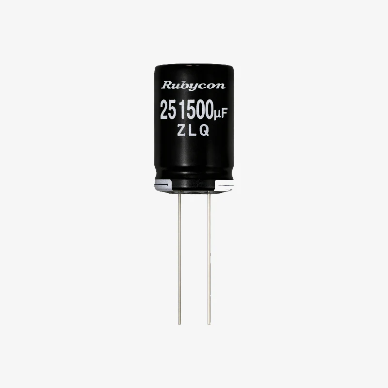 Rubycon 1500uF 25V Aluminum Radial Electrolytic Capacitor (25ZLH1500MEFC12.5X20) - Through Hole Package - Image 3