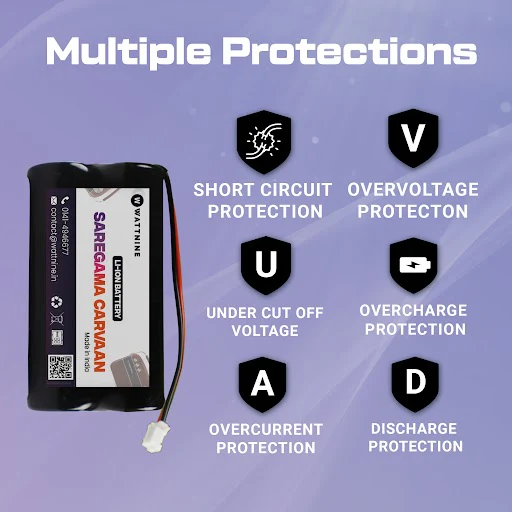 Saregama Carvaan Battery | 3.7V Battery with 3600mah Capacity - Image 4