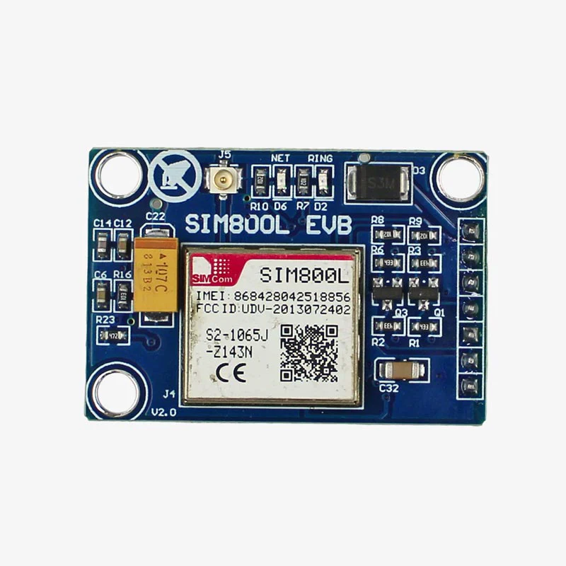 SIM800L V2 5V GPRS GSM Module - Quad-Band with Antenna - Image 2