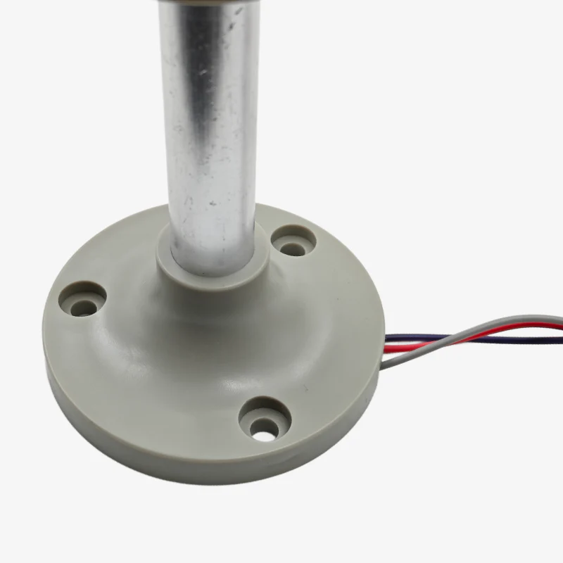 Signal Tower Light with Buzzer 1 Tier - Red LED, 24V/220V AC/DC - Image 4