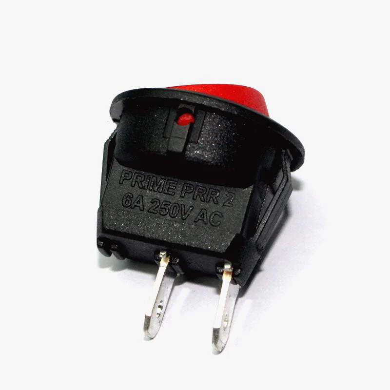 On-Off Round Rocker Switch - 6A 250V - Image 5