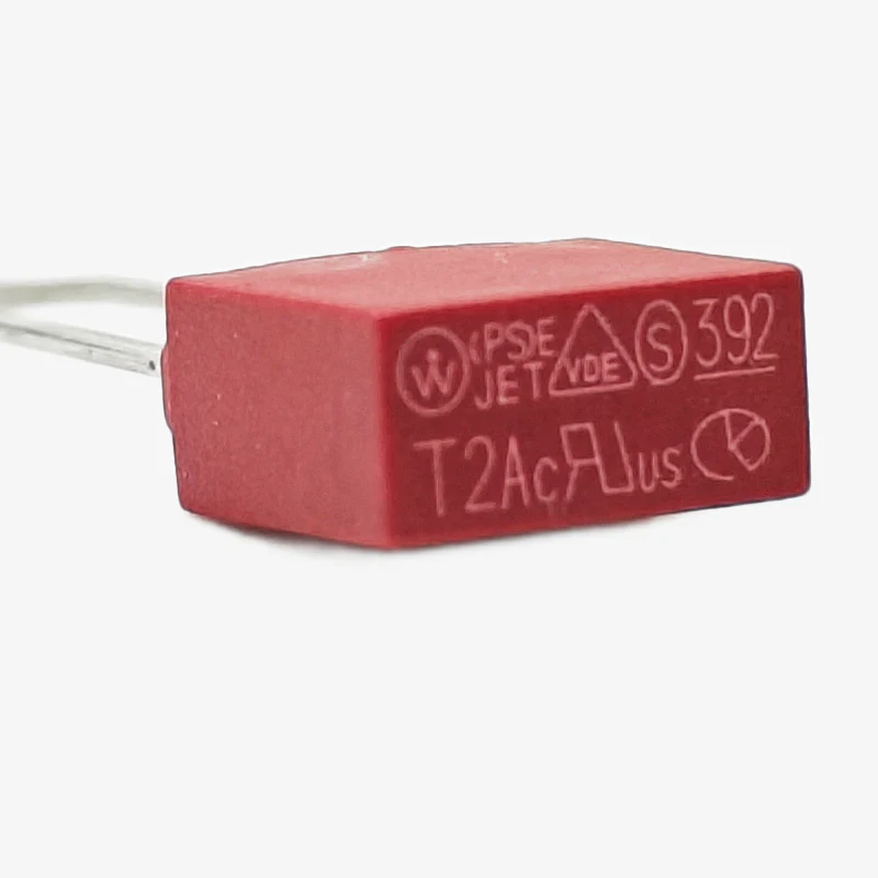 T2A 2A 250V 392 Fuse Slow Blow Box-Type Miniature Square Fuse - DIP Package - Image 2