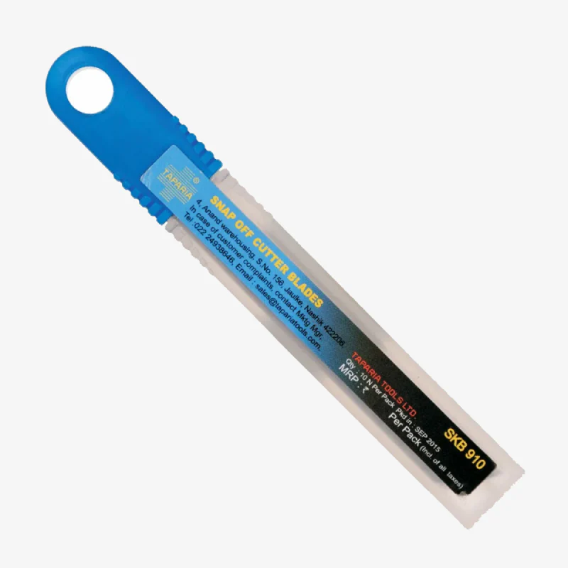 Taparia 9mm Snap-Off Cutter Blades - SKB 910 (Pack of 10)