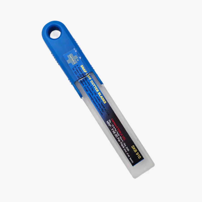 Taparia 9mm Snap-Off Cutter Blades - SKB 910 (Pack of 10) - Image 4