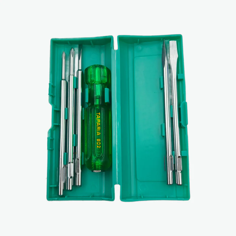 Taparia 802 Screwdriver Set with Built-in Neon Bulb