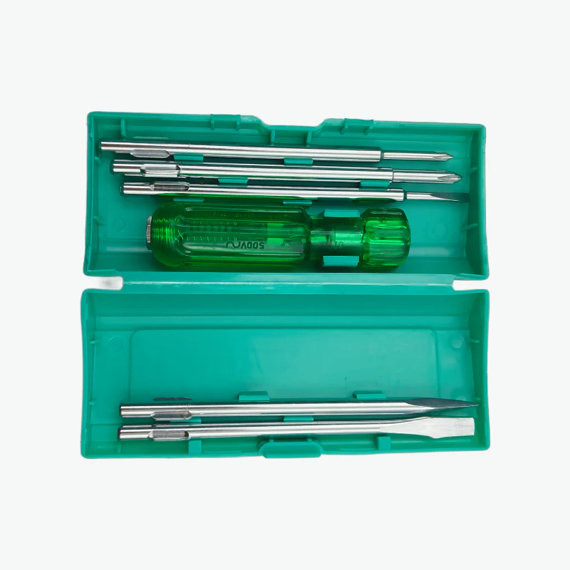 Taparia 802 Screwdriver Set with Built-in Neon Bulb - Image 3