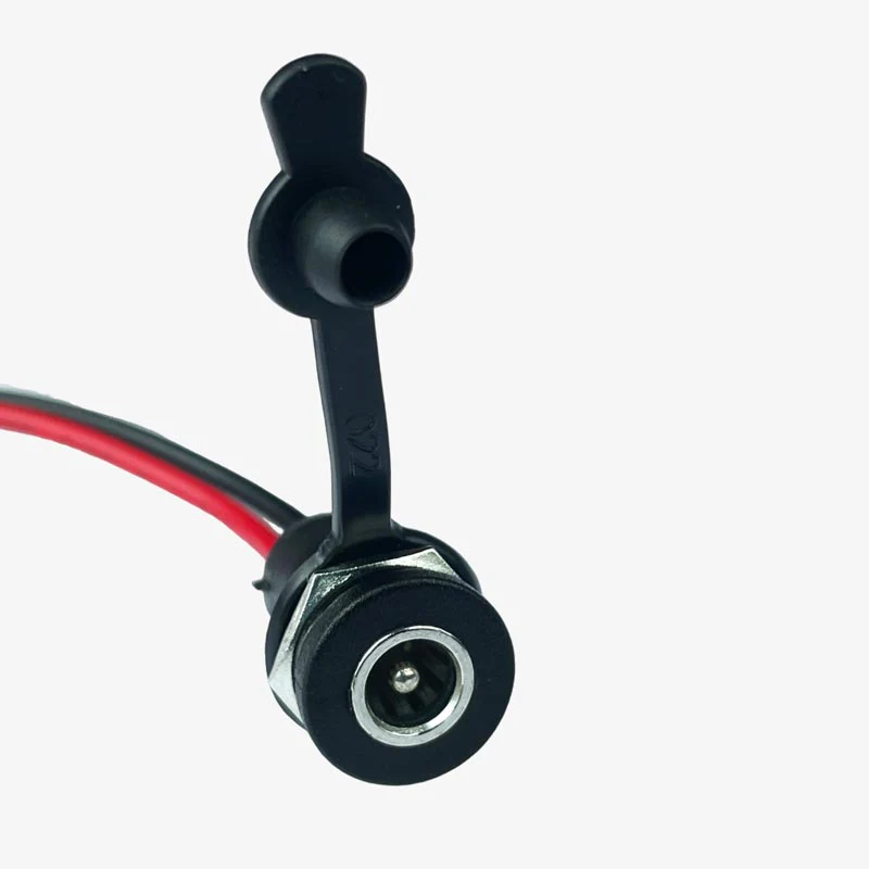 DC Female Jack with Waterproof Connector and Wire - High Quality - Image 2
