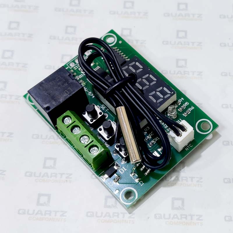 W1219 Temperature Controller Module With Waterproof Temperature Sensor (Red And Green Display)) - Image 5