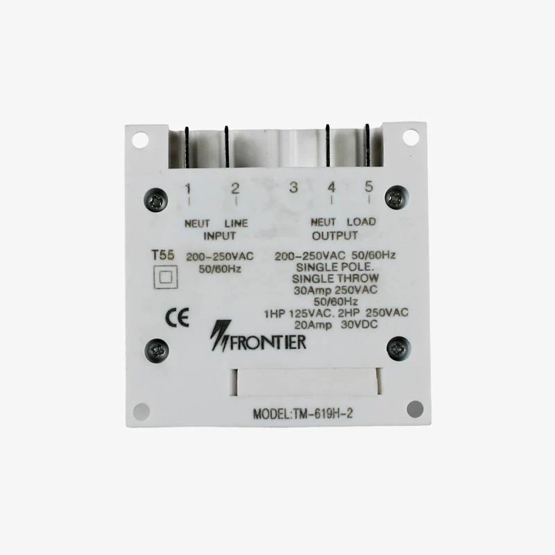 Frontier TM619H2 Digital Timer 30A 4PIN 230VAC Time Switch with LCD - Image 4