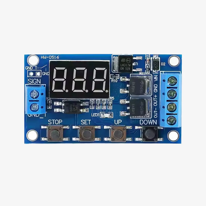 Timing Delay Switch Circuit with Double MOSFET Control - Image 2