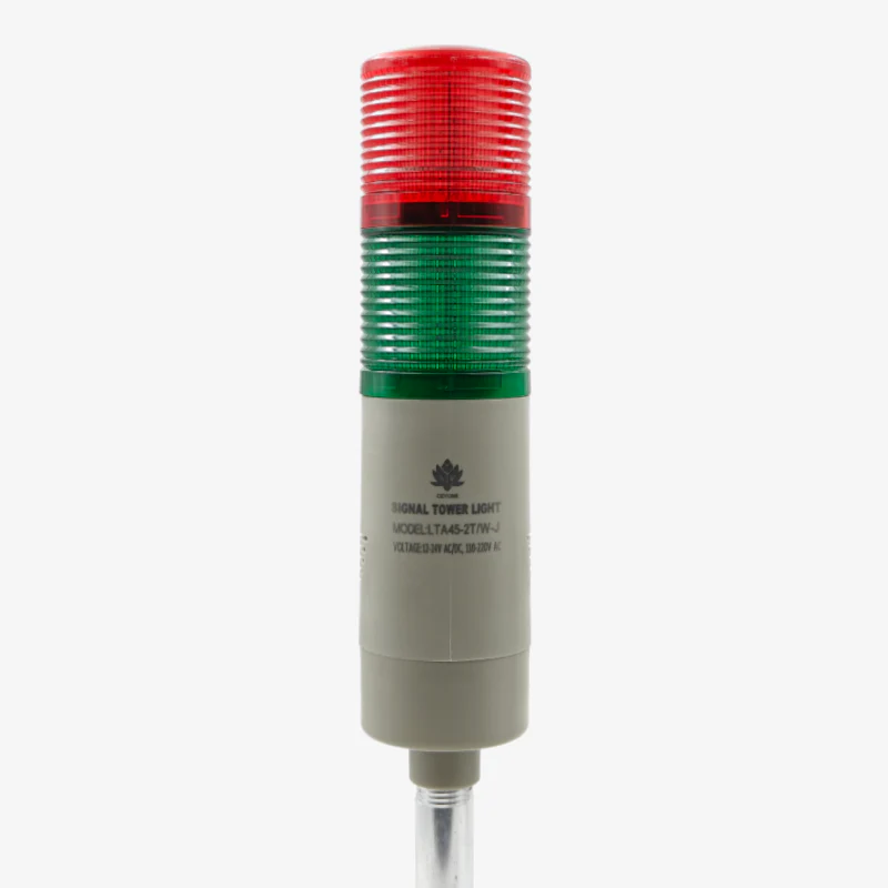 Signal Tower Light with Buzzer 2 Tier - Red and Green LED, 24V/220V AC/DC - Image 7