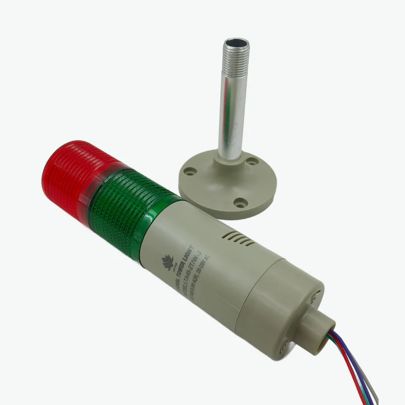 Signal Tower Light with Buzzer 2 Tier - Red and Green LED, 24V/220V AC/DC - Image 8