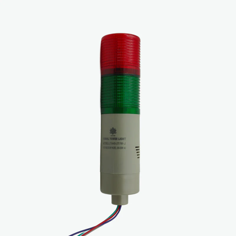 Signal Tower Light with Buzzer 2 Tier - Red and Green LED, 24V/220V AC/DC - Image 9