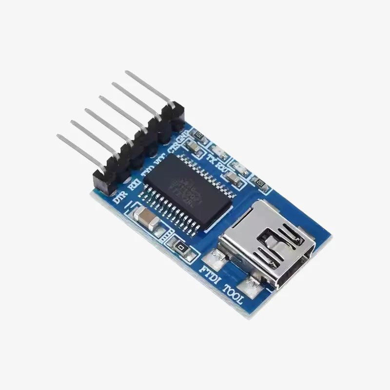 TTL FTDI Transmitter USB for 3.3V/5V Dual Power - FT232RL MWC Programmer - Image 3