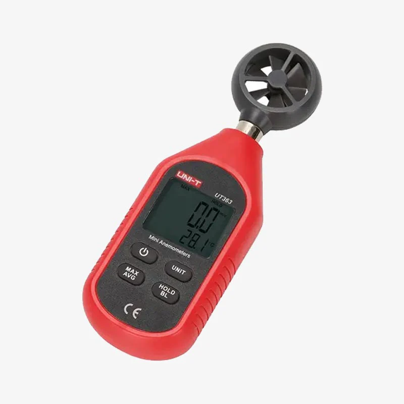 UNI-T UT363 Mini Digital Anemometer Digital Wind Speed and Temperature Meter - Image 3