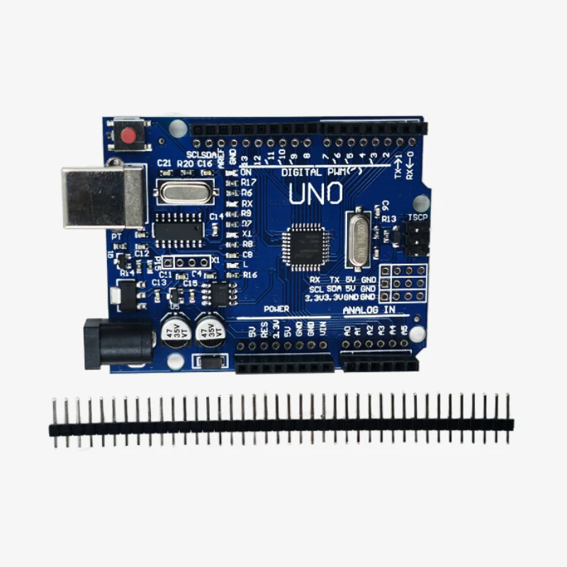 Uno R3 CH340G ATmega328p Development Board with USB Type-B Cable - Compatible with Arduino - Image 6