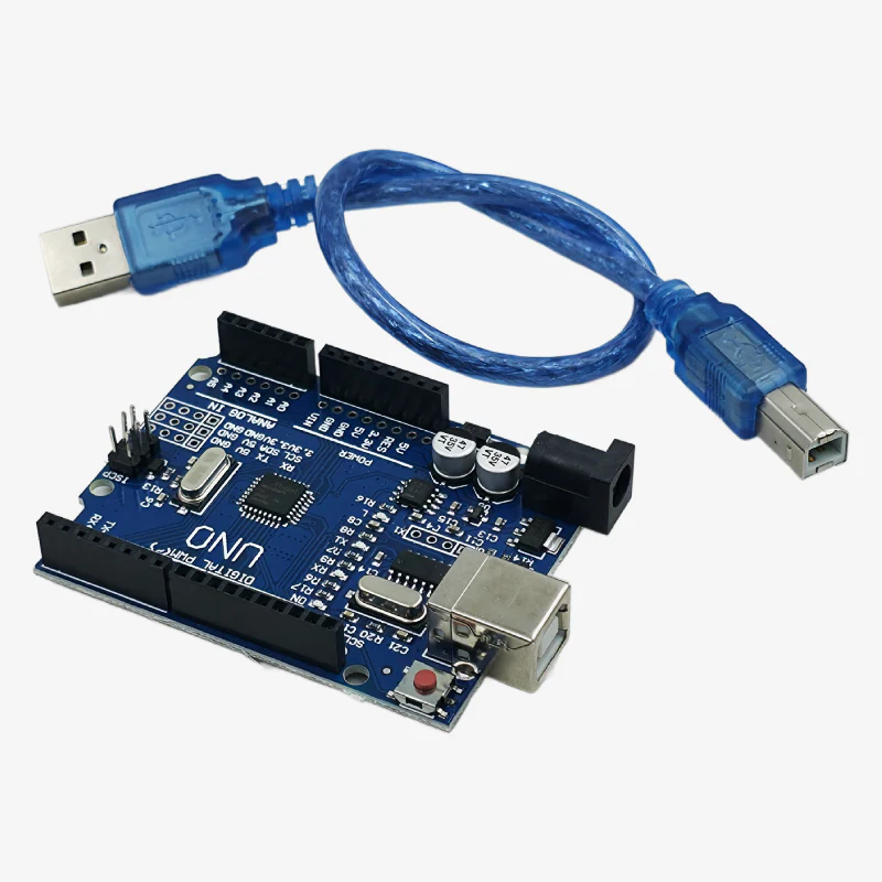Uno R3 CH340G ATmega328p Development Board with USB Type-B Cable - Compatible with Arduino - Image 8