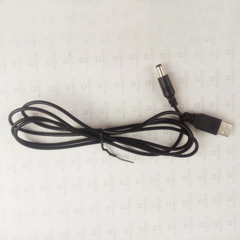 USB to DC 5.5 x2.1mm Wire Connector DC Plug Power Cable - 1 mtr - Image 3