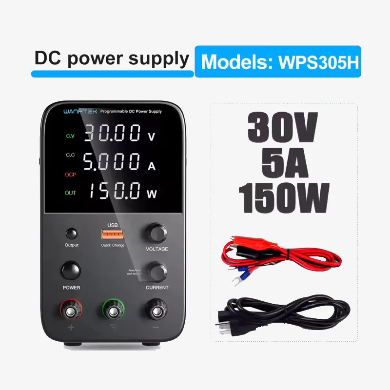 WANPTEK WPS305H DC Adjustable Power Supply - 30V/5A - Image 2