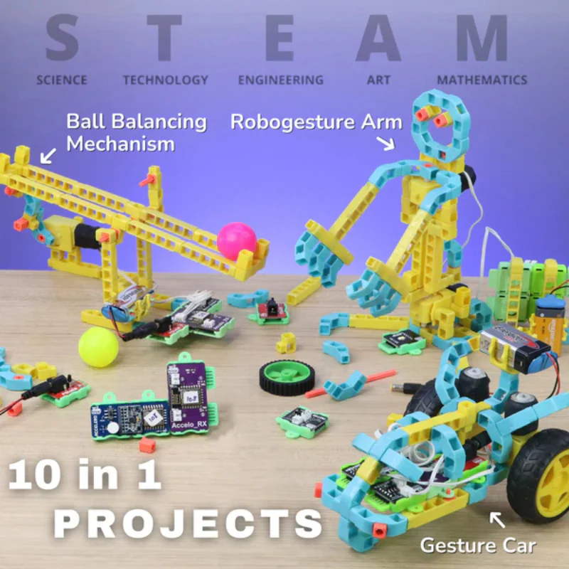 WitBlox Robotics DIY Robogesture Kit for 10+ Gesture-Based Projects - Image 2