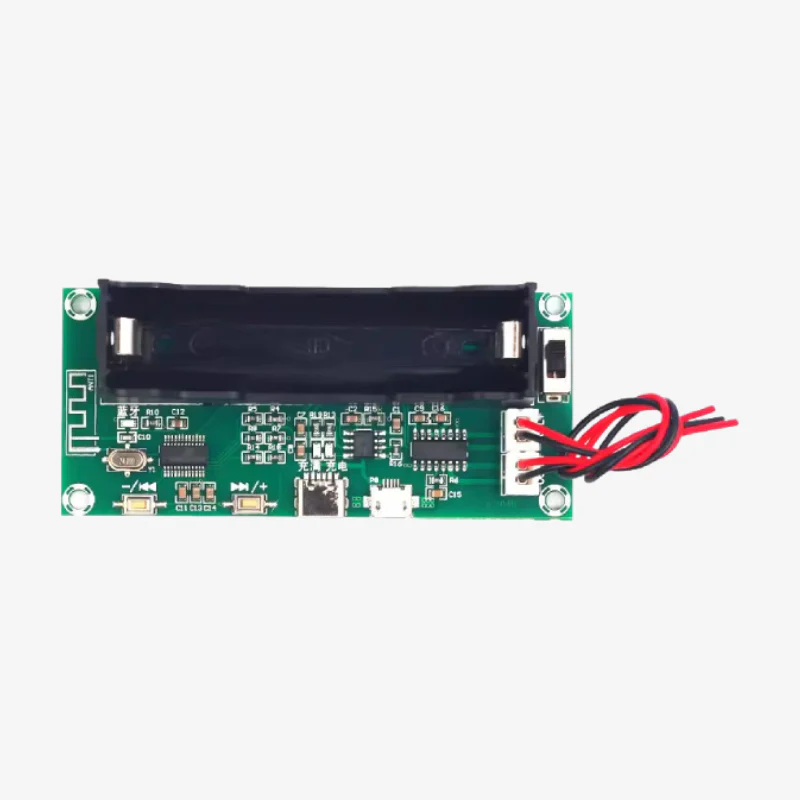 XH-A153 Bluetooth 5.0 Lithium Battery Holder Dual Channel 2×5W Stereo Class D Audio Amplifier Module - Image 2