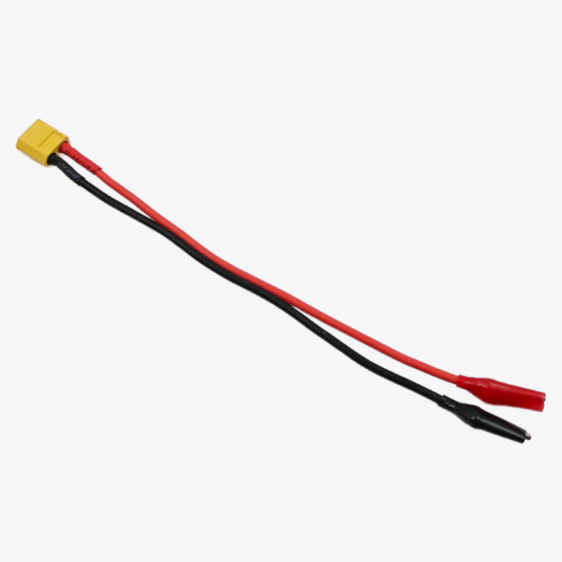 XT60 Male Connector to Alligator/Crocodile Connector Battery Adapter Cable - Image 2