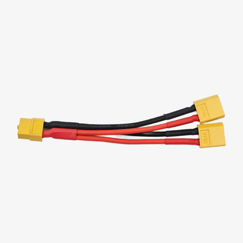 XT60 Connector 1 Female to 2 Male Parallel Connection Cable - Image 2