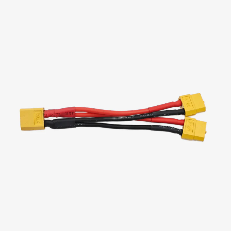 XT60 Connector 2 Female to 1 Male Parallel Connection Cable - Image 2