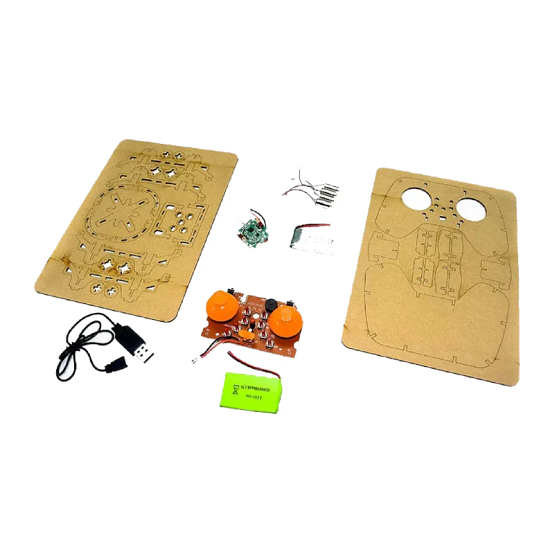 XYQ 2 DIY Drone Quadcopter Wooden Assembly Kit - Image 4