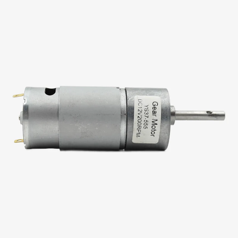 YS37-555 12V DC Gear Motor - 200RPM - Image 3
