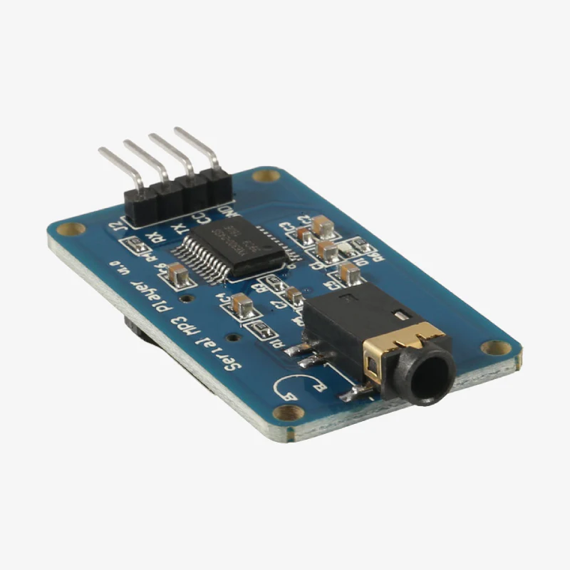 YX5300 MP3 Voice Player Serial Control Music Module with TF Card Slot - Image 3
