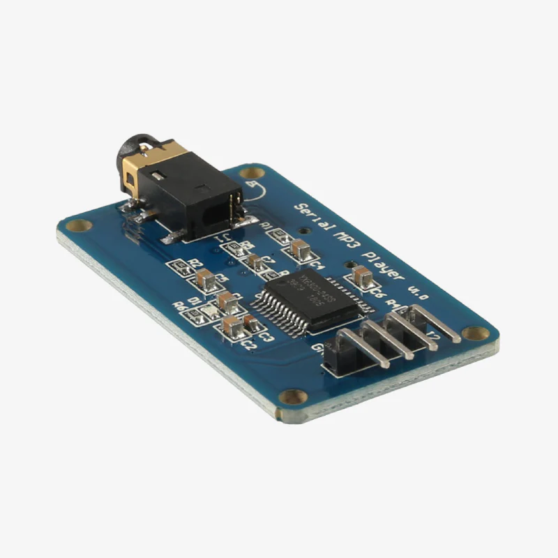 YX5300 MP3 Voice Player Serial Control Music Module with TF Card Slot - Image 4